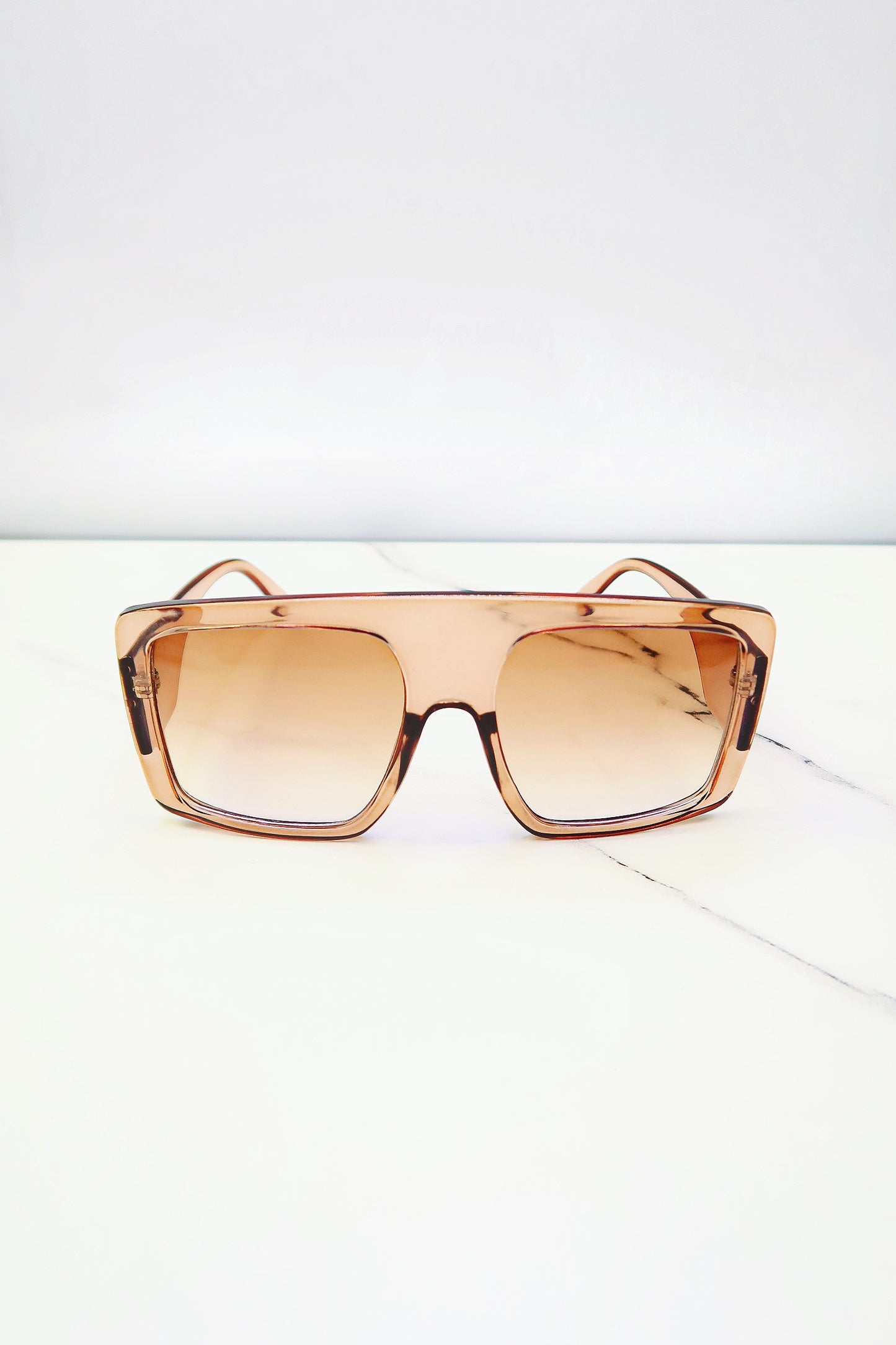 On The Go Sunglasses - Brown