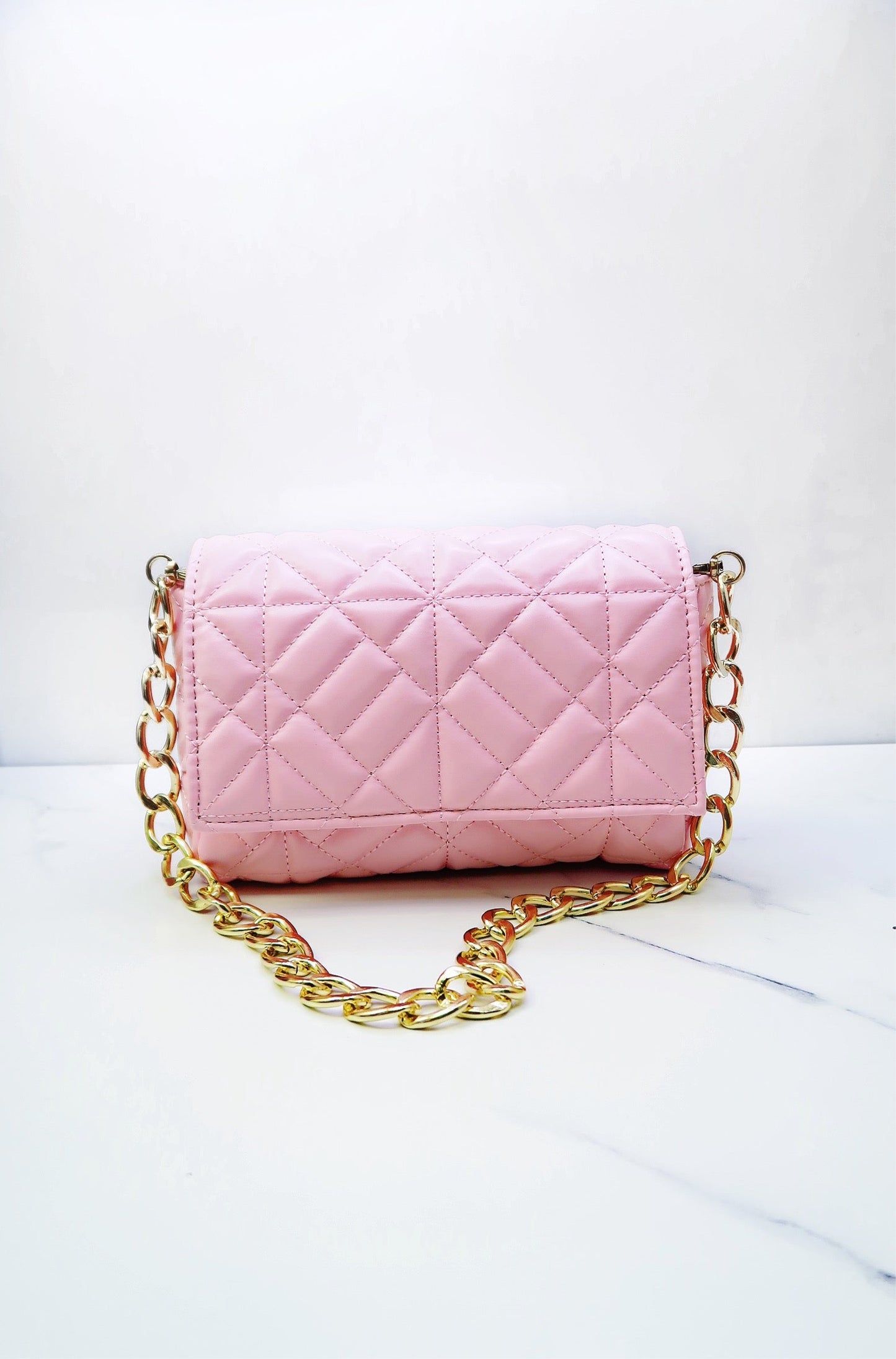 All I Need Quilted Shoulder Bag