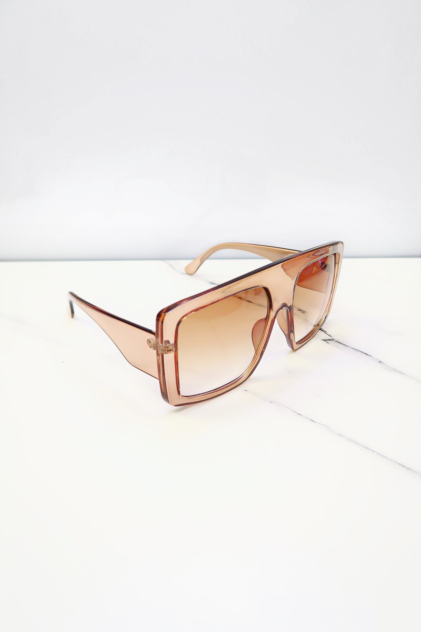 On The Go Sunglasses - Brown